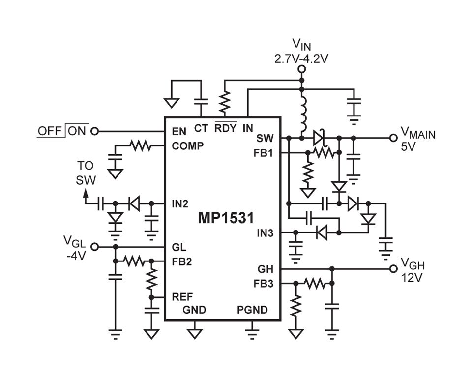 MP3217 | 36V, 670kHz Step-up Converter with a 0.5A Switch | MPS