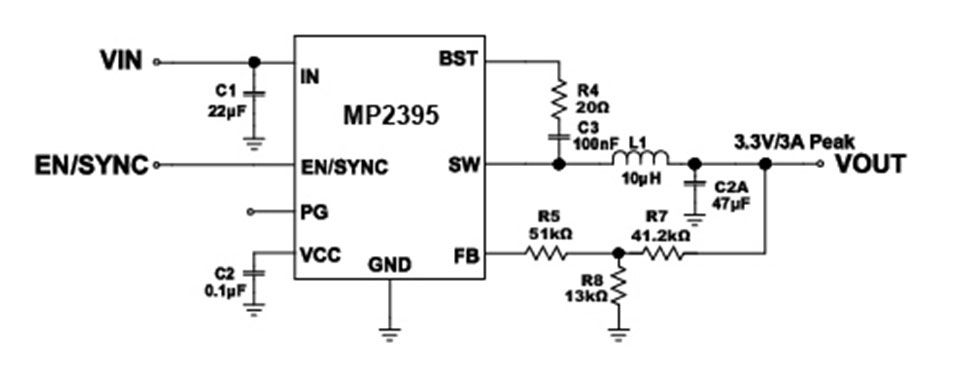 MP2392 | High-Efficiency, 2A, 4.2 to 24V, 650kHz, Synchronous, DC 