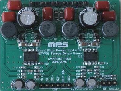 Mpq W W Class D Mono Bridged Audio Amplifier Mps