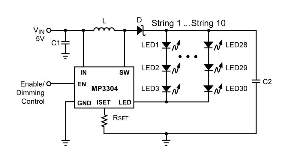 Mp2307 схема включения