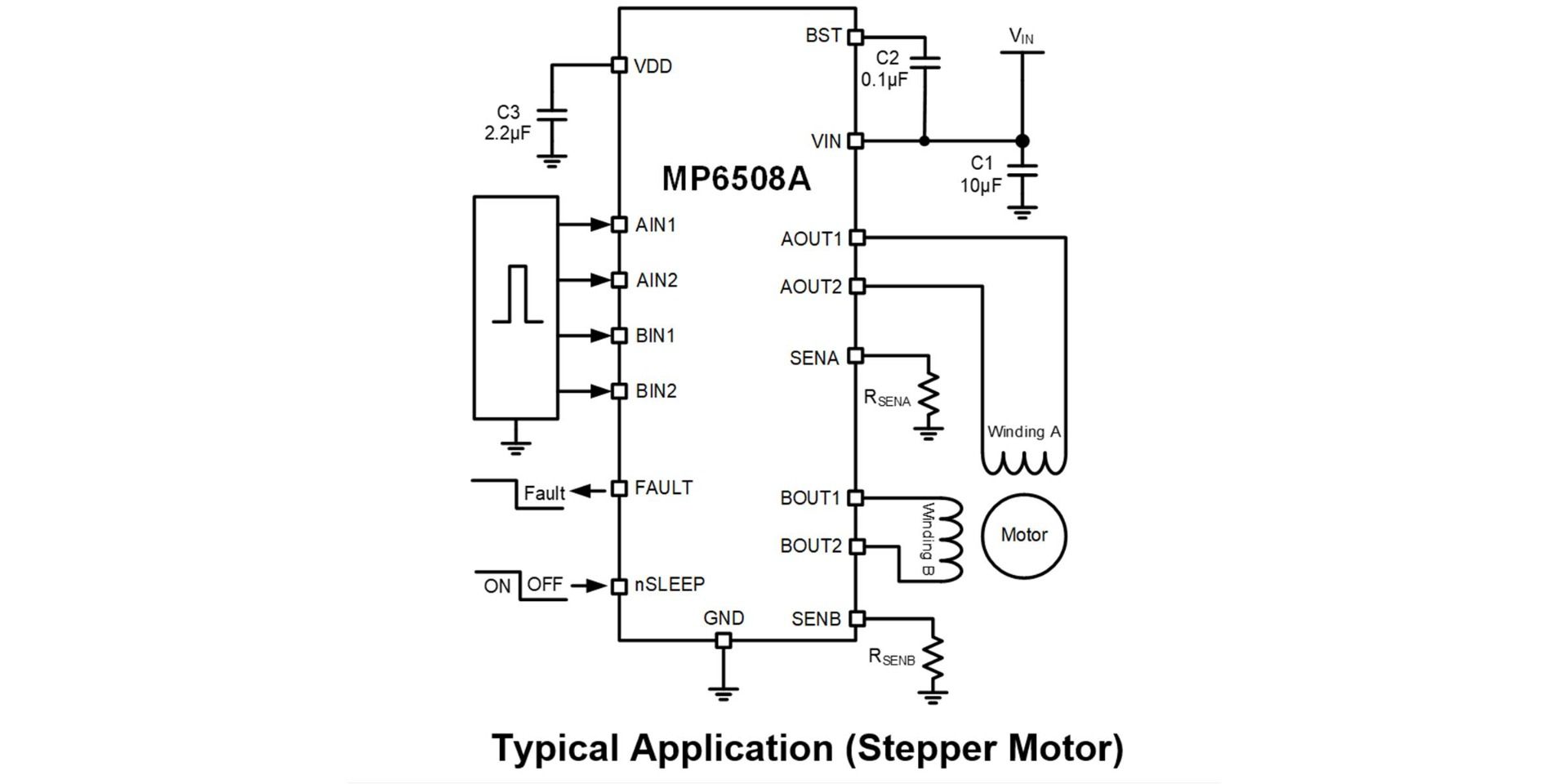 MP6500 | 2.5A Bipolar Stepper Motor Driver with Internal Current 