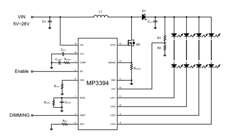 mp3394s IC Stromversorgung Regler sop16 17IPS20 17IPS19 LED 