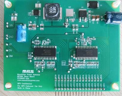 EV3391EY-00A | 8 String White LED Driver Evaluation Board | MPS