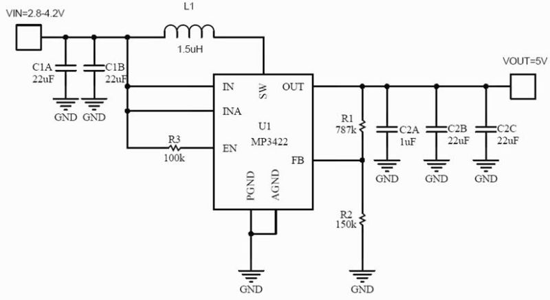 EV3422-G-00A | 6.5A, 600kHz Synchronous Step-up Converter with Output ...