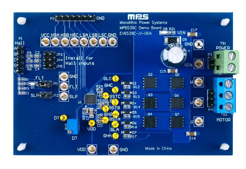 EV6539C-V-00A | 80V, Three-Phase BLDC Motor Pre-Driver