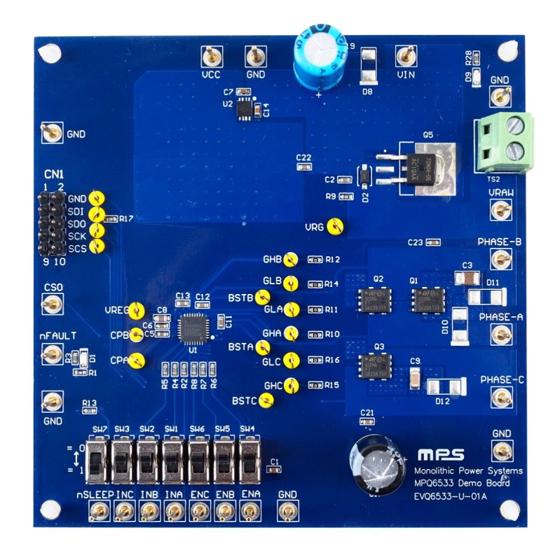 EVQ6533-U-01A | 40V, Three-Channel Automotive Pre-Driver with Serial ...