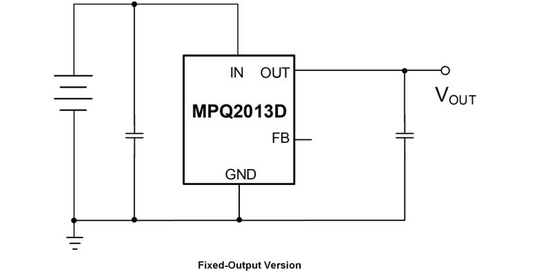 MPQ2013D-AEC1 | 40V, 100mA, Low Quiescent Current Linear