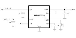 MPQ5077A-AEC1 | 5.5V, 7A, Low-RDS(ON) Load Switch with Configurable ...