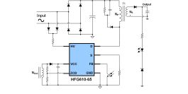 HFG610-65 | High-Frequency, Quasi-Resonant Flyback Regulator 