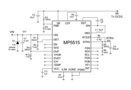 MP5515 ホットスワップ、I2C、ADC、コンデンサの健全性テスト MP5515 ホットスワップ、I2C、ADC、コンデンサの健全性テスト