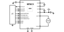 MPPページ￼ MP6613 | Motor Drivers & Motor Controllers >> Stepper Motor Drivers