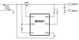 MP6951 | Fast Turn-Off Rectifier for Flyback Converter with Intelligent ...