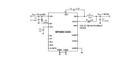 MP8880 | 60V, 4A, High-Efficiency, Digital, Configurable