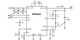 MPM3685 2.7V〜16V、15A、ステップダウン電源モジュール | MPS