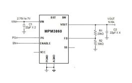 MPM3860 | 7V 6A Step-Down Power Module | MPS