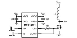 MPQ18811-AEC1 | Isolated, Single-Channel Gate Driver, AEC-Q100