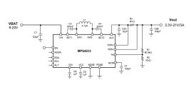 MPQ4233-AEC1 | 36V Tolerant, 3A Buck-Boost Converter with