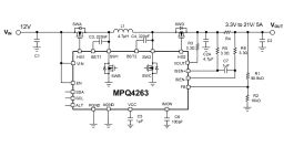 MPQ4210 | 40V, 100W Synchronous Buck-Boost Controller with