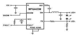 MPQ4425M | Vin Max<44V | Industrial-Grade High Efficiency
