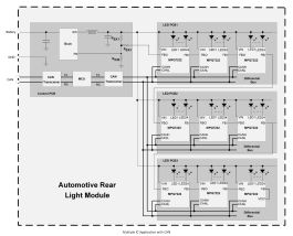 Aeq Bc322 Module MPQ7222-AEC1 | 24-Channel, 100mA/Ch Current Source Driver with CAN ...