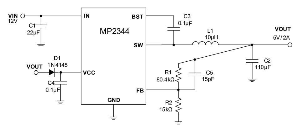 MP28367 | 1A, 21V, 1.4MHz Asynchronous Step-Down Converter in a TSOT23 ...