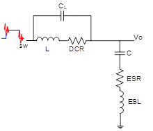図2: 降圧コンバータの実用的な出力段回路