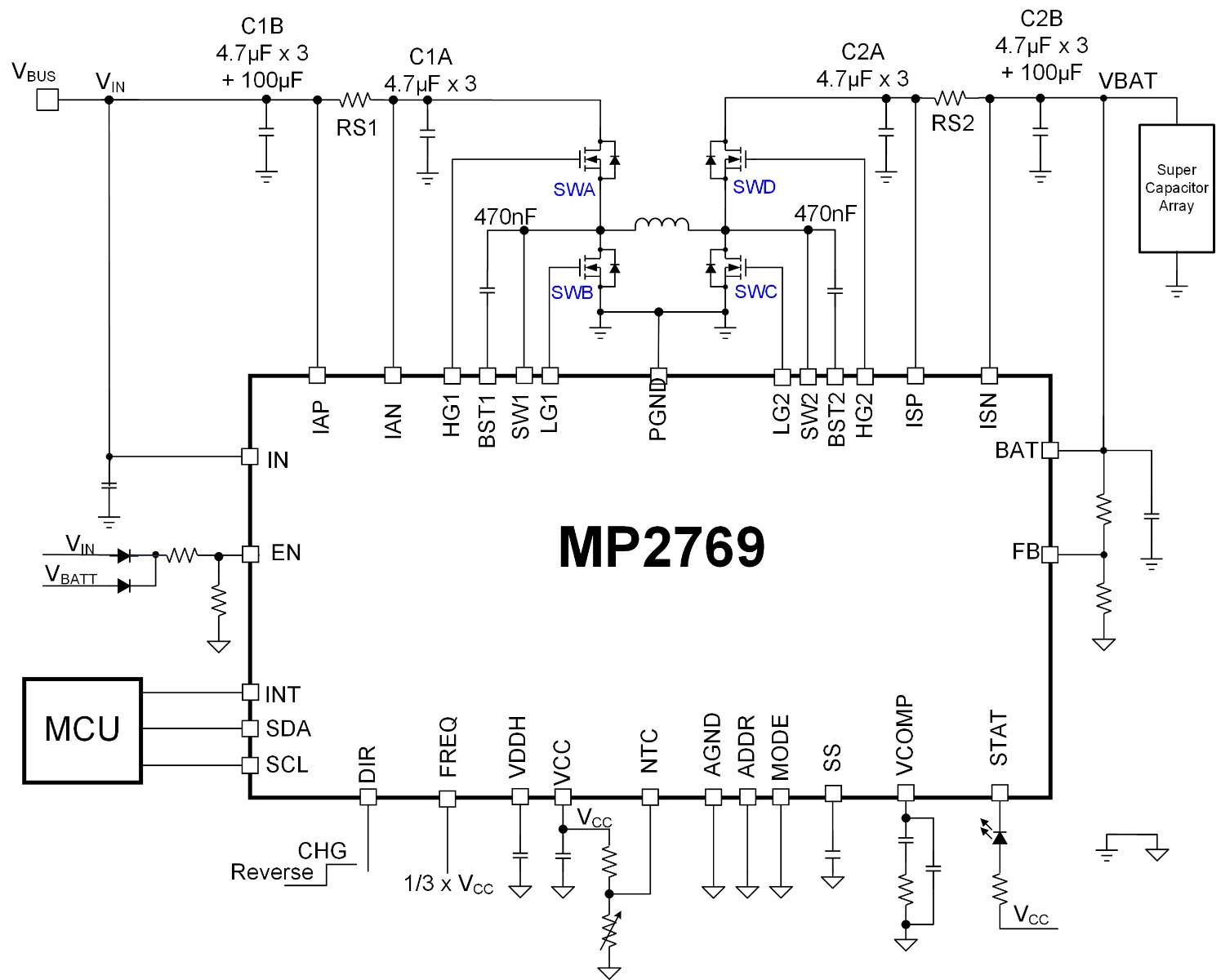 Figure 3: MP2769 Typical Application Circuit