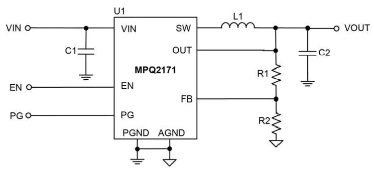 MPQ2171-AEC1の代表的なアプリケーション