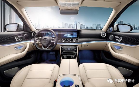 Figure 3: Mercedes Benz E-Class Interior 