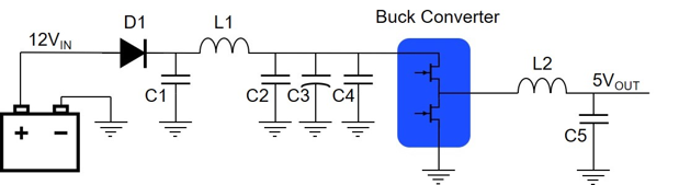 Simplified Automotive Buck Converter