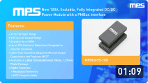 MPM3695-100: 16V、100A、PMBusを備えたスケーラブルなDC/DC電源モジュール