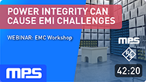 ウェビナー EMCワークショップ: 電力の完全性がEMI課題を引き起こす可能性あり