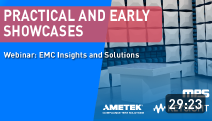 ウェビナー EMCに関する洞察とソリューション: 実用的で早期に行うことの紹介