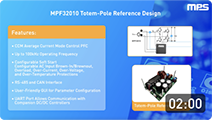 高電圧PFC：MPF32010コントローラを備えたブリッジレス力率補正（PFC）を理解する