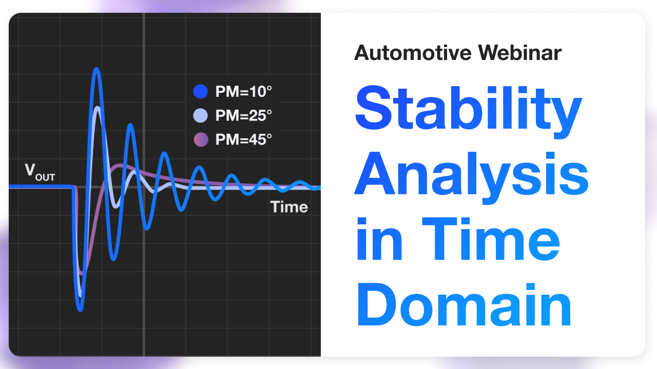 Webinar - Stability Analysis In Time Domain